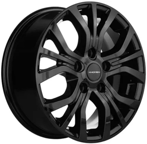 Khomen KHW1608 Black 5*114,3 6.5xR16 ET45 DIA54.1