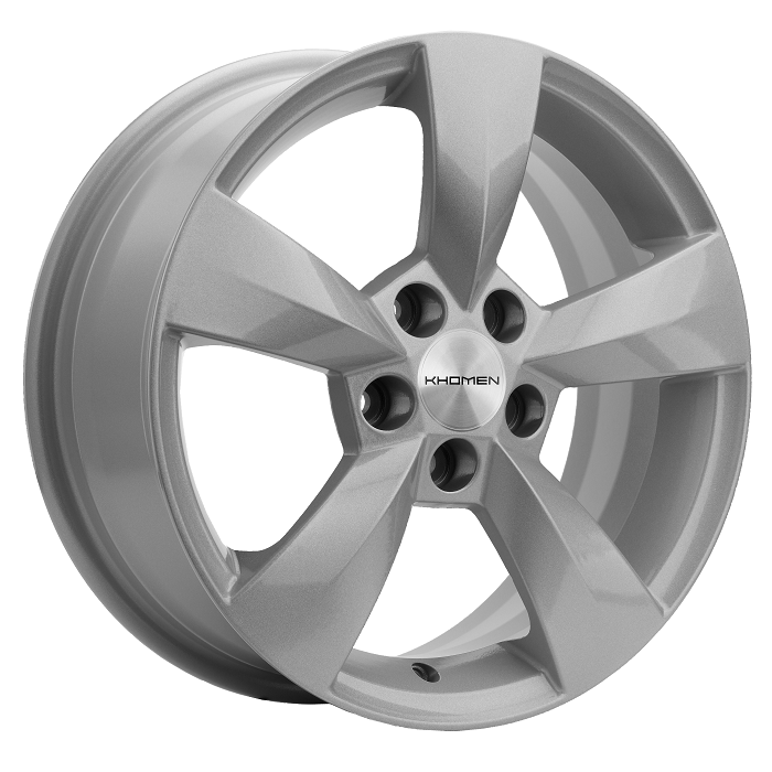 Khomen KHW1504 F-Silver 5*100 6xR15 ET43 DIA57.1